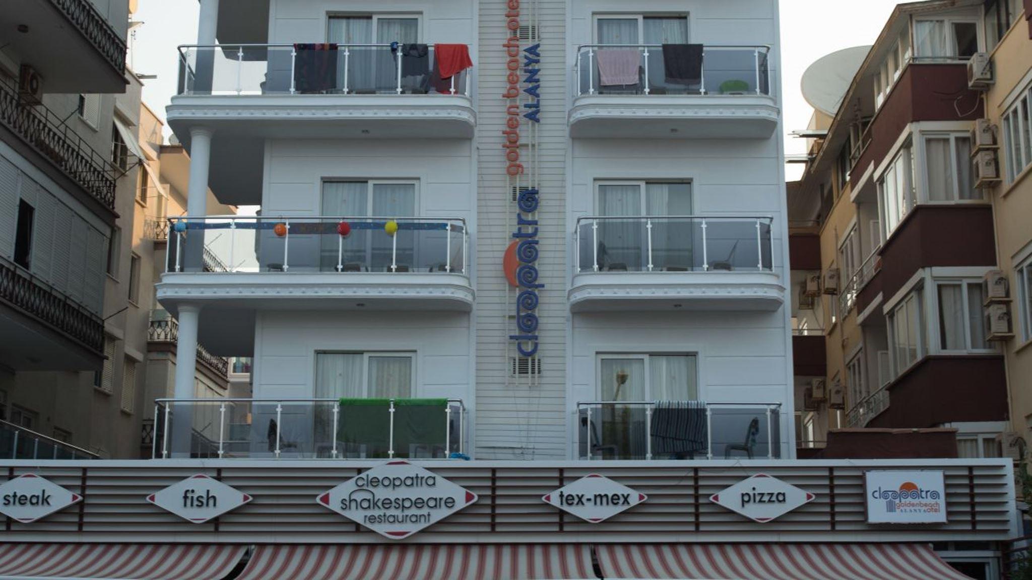 Cleopatra Golden Beach Hotel 阿拉尼亚 外观 照片