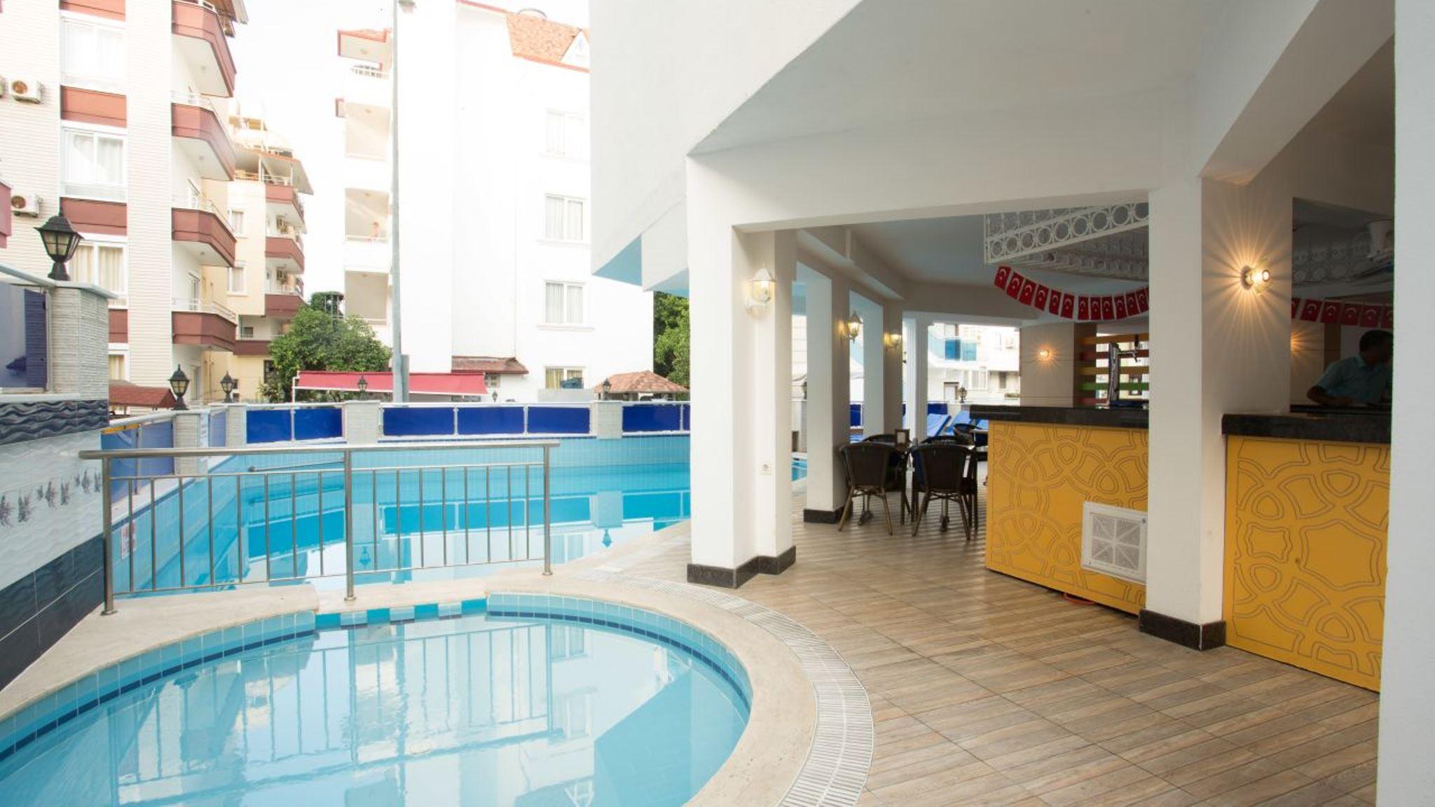 Cleopatra Golden Beach Hotel 阿拉尼亚 外观 照片