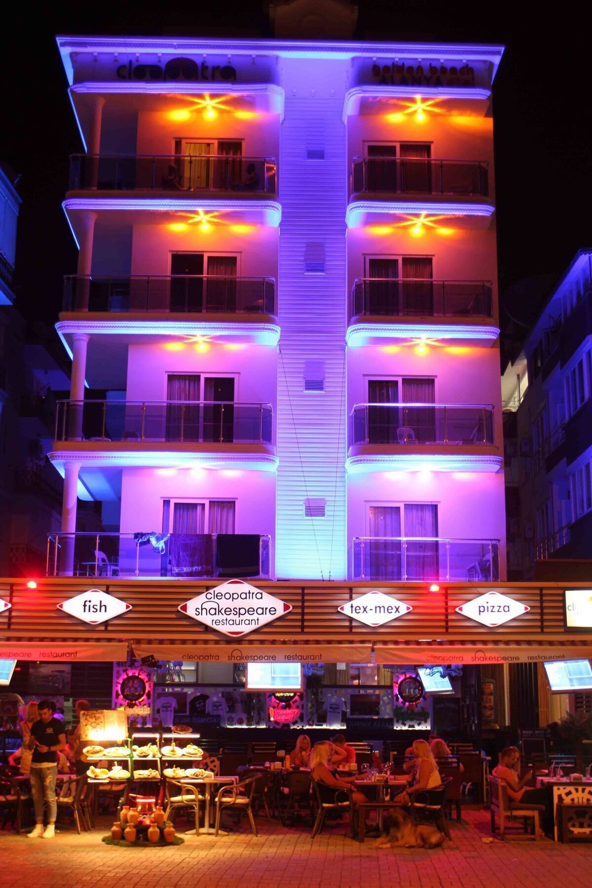 Cleopatra Golden Beach Hotel 阿拉尼亚 外观 照片
