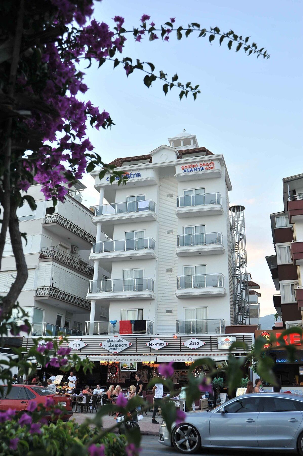 Cleopatra Golden Beach Hotel 阿拉尼亚 外观 照片
